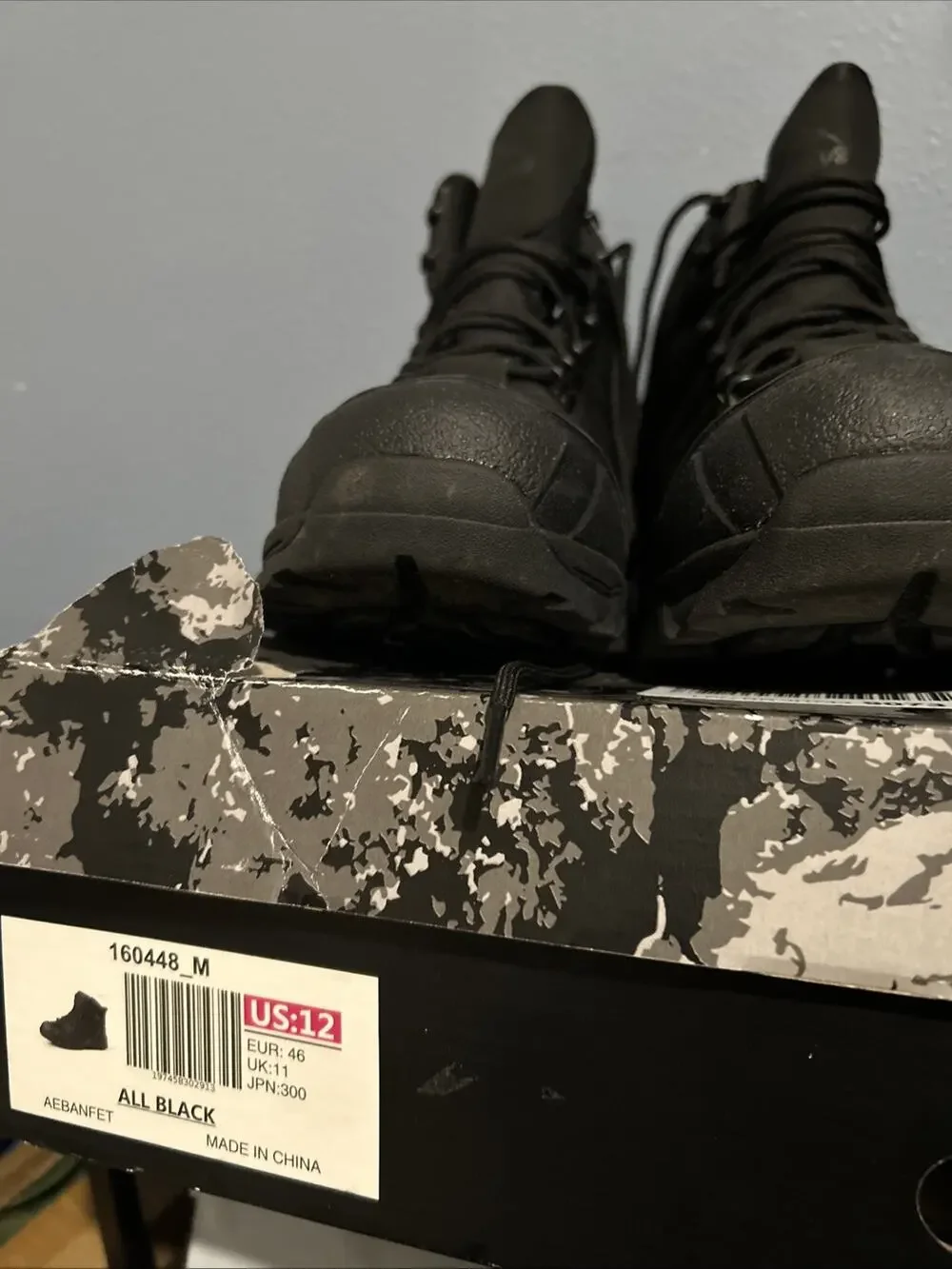 Norti V8 Size 12 Men’s Waterproof Boots